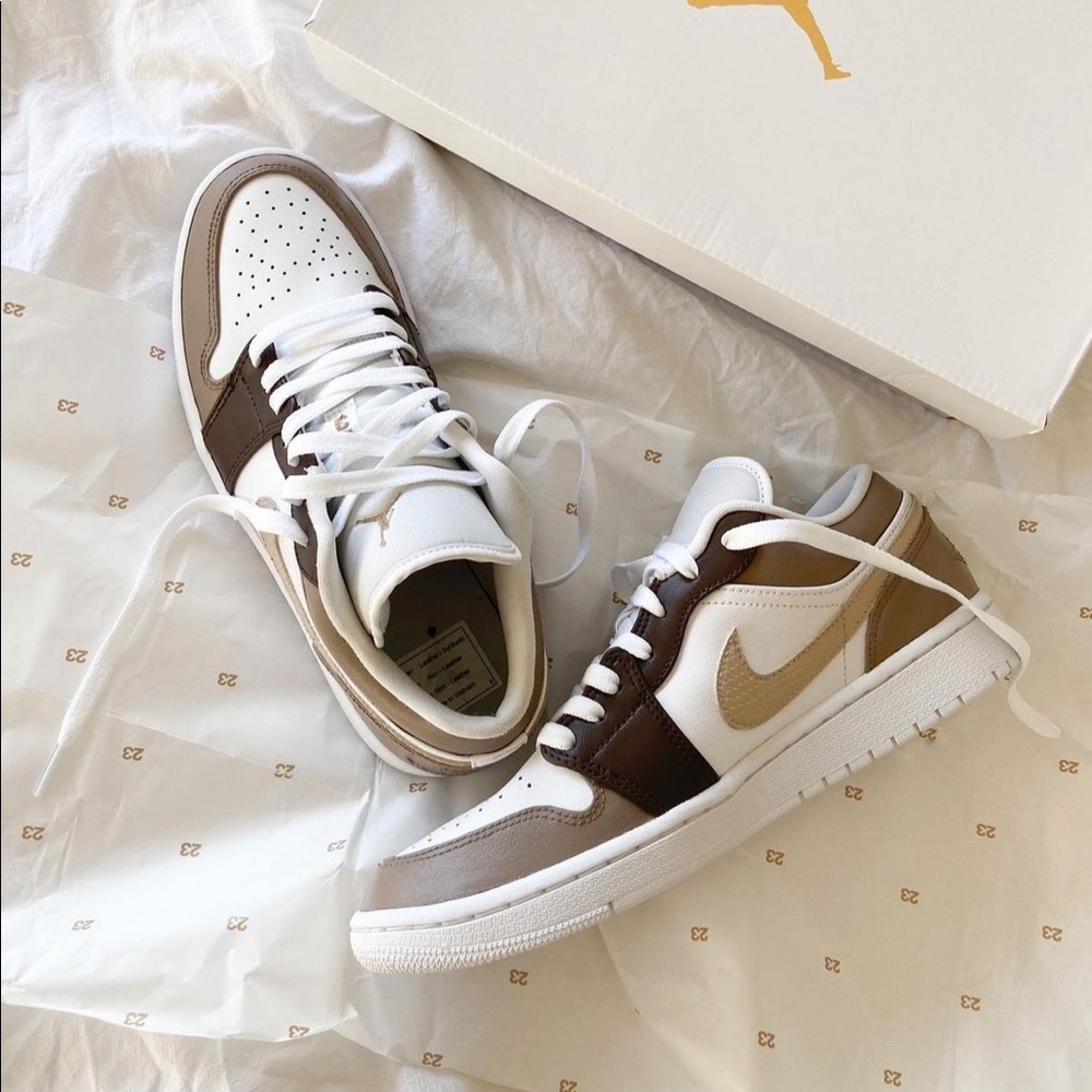 🤎Triple Mocha Air Jordan 1 Lows🤍